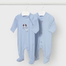 Βρεφική ολόσωμη φόρμα Mayoral, μακρυμάνικη, 2 τεμαχίων, 0–9 μηνών, 1720.