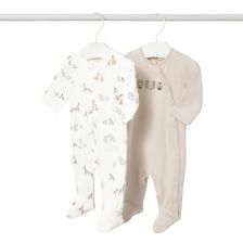 Βρεφική ολόσωμη φόρμα Mayoral, μακρυμάνικη, 2 τεμαχίων, 0-9 μηνών, 2703.