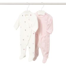 Βρεφική ολόσωμη φόρμα Mayoral, μακρυμάνικη, 2 τεμαχίων, 0-9 μηνών, 2706.