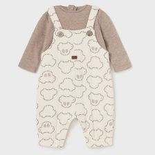 Βρεφική ολόσωμη φόρμα Mayoral Tiramisu, καπιτονέ, 2619.