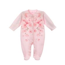 Βρεφική ολόσωμη φόρμα Sofija Pierwiosnek Ροζ Μέγεθος 56-74 εκατοστών.