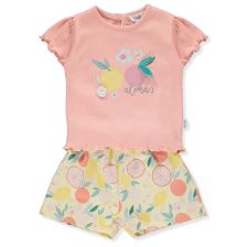 Βρεφικό σετ Bebetto ALOHA 24, Salmon, 2 τεμαχίων, 6-36 μηνών, K4340.