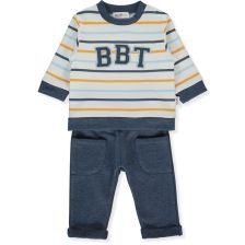 Βρεφικό σετ Bebetto Boy Team, 2 τεμαχίων, 6-36 μηνών, K4866.