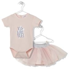 Βρεφικό σετ Bebetto Butik Ροζ, 2 τεμαχίων, 9-36 μηνών, K3960.