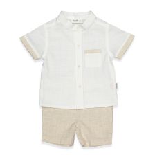 Βρεφικό σετ Bebetto Cool and Stylish, Μπεζ, 2 τεμαχίων, 6-36 μηνών, K4655.