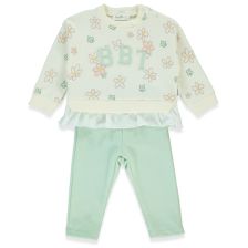 Βρεφικό σετ Bebetto Girl Team, 2 τεμαχίων, 6-36 μηνών, K4878.