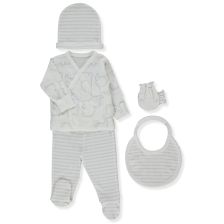 Βρεφικό σετ Bebetto Happy Animal, 5 τεμαχίων, 0-3 μηνών, Z1103.