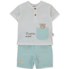 Βρεφικό σετ Bebetto Hello, 2 τεμαχίων, 3-24 μηνών, K5298.