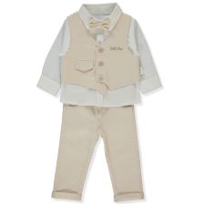 Βρεφικό σετ Bebetto Little Boss, κοστούμι, 3 τεμαχίων, 3-24 μηνών, K5230.