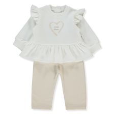 Βρεφικό σετ Bebetto Little Cutie, 2 τεμαχίων, 3-24 μηνών, K4891.