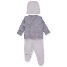 Βρεφικό σετ Bebetto Mini Bee, 3 τεμαχίων, 0-3 μηνών, Z1079.