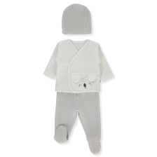 Βρεφικό σετ Bebetto My Little One, 3 τεμαχίων, 0-3 μηνών, Z1065.