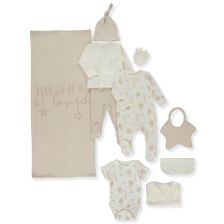 Βρεφικό σετ Bebetto Organic Born With Love, 10 τεμαχίων, 1-3 μηνών, Z1061.