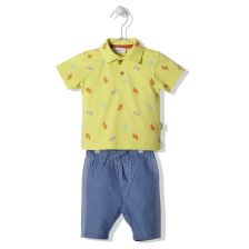 Βρεφικό σετ Bebetto Sea Buddies Πράσινο, 2 τεμαχίων, 6-36 μηνών, K3913.