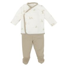 Βρεφικό σετ Bimbidreams BUNNY, ζακέτα και παντελόνι 0-1 μηνών.