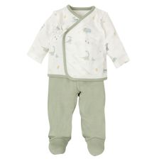 Βρεφικό σετ Bimbidreams TREX, ζακέτα και παντελονάκι, 1-3 μηνών.