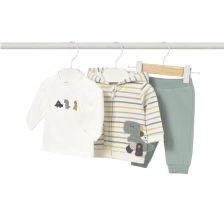 Βρεφικό σετ Mayoral, αθλητική φόρμα και μπλούζα, 2-24 μηνών, 2623.