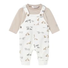 Βρεφικό σετ Mayoral, μπλούζα και ολόσωμη φόρμα, 0-9 μηνών, 2618.