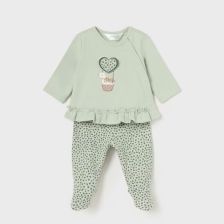 Βρεφικό σετ Mayoral μπλούζα και παντελονάκι, 2504.