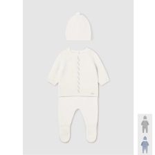 Βρεφικό σετ Mayoral παντελονάκι, μπλούζα και καπέλο, 2511.