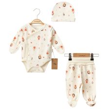 Βρεφικό σετ Ciсcim Baby Fairy, 3 τεμαχίων, 1-3 μηνών, U5073.