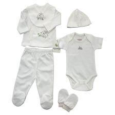 Βρεφικό σετ για νεογέννητο Ciccim Baby Κοάλα, Εκρού, 5 τεμαχίων, 0-3 μηνών, U4135.