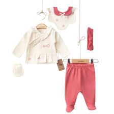 Βρεφικό σετ μαιευτηρίου Ciсcim Baby MY STRAWBERRY, 5 τεμαχίων, 0-1 μηνών, U5079.