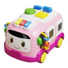 Βρεφικό πολυλειτουργικό Λεωφορείο 6 σε 1 Raya Toys.