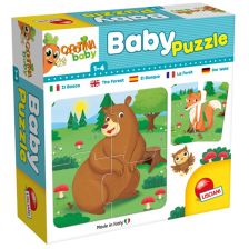Βρεφικό παζλ Lisciani Carotina Baby Δάσος