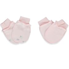 Βρεφικά γάντια Bebetto Organic Sleepy Sheepy, 2 ζευγάρια, 0-3 μηνών, C1156.