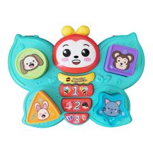 Βρεφικό μουσικό παιχνίδι με σχήματα για ταξινόμηση Raya Toys Πεταλούδα.