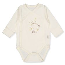 Βρεφικό κορμάκι Bebetto Bamboo, Εκρού, 0-3 μηνών, T3868.