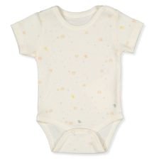 Βρεφικό κορμάκι Bebetto Colorful birds, Εκρού, 0-12 μηνών, T3821.