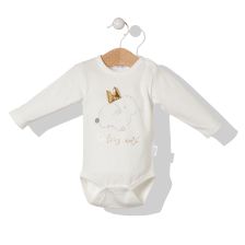 Βρεφικό κορμάκι με μακριά μανίκια Bebetto Dolce Piccolo 12-36 μηνών, T2942.