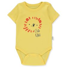 Βρεφικό κορμάκι Bebetto INTO THE WILD, Κίτρινο, 0-12 μηνών, T3471.