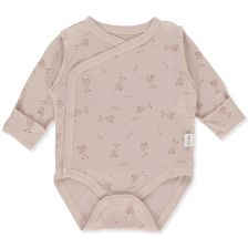 Βρεφικό κορμάκι Bebetto SO SWEET, Πούδρα, 0-3 μηνών, T3564.