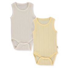 Βρεφικό κορμάκι φανελάκι Bebetto Basic-25, 2 τεμαχίων, 12-36 μηνών, T3872.