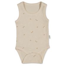Βρεφικό κορμάκι φανελάκι Bebetto Dream Big, Μπεζ, 0-12 μηνών, T3860.