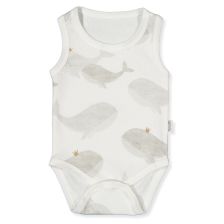 Βρεφικό κορμάκι φανελάκι Bebetto Whales, 0-12 μηνών, T3885.