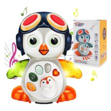 Βρεφικό διαδραστικό Πιγκουινάκι Raya Toys Rocking Penguin, με μουσική και ήχους.