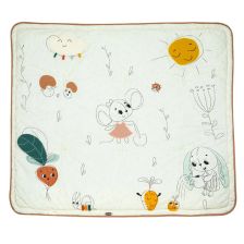Βρεφικό χαλάκι παιχνιδιού Tiny Love Garden of Adventures Soft Super Mat, 125,5x110 εκατοστών.