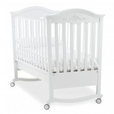 Βρεφικό κρεβάτι Italbaby CLASSIC Λευκό.