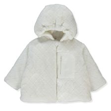Βρεφικό παλτό Bebetto Puffy, με κουκούλα, 6-36 μηνών, K5131.