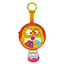 Βρεφικό πιάνο κουδουνίστρα Raya Toys Κουκουβάγια, με ήχο.