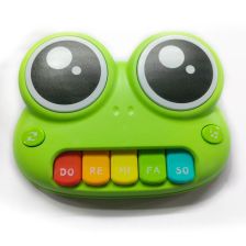 Βρεφικό πιάνο Raya Toys Baby Cartoon Piano Frog, με φώτα.
