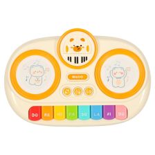 Βρεφικό πιάνο με τύμπανα Raya Toys Αρκουδάκι.
