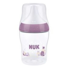 Βρεφικό μπιμπερό NUK Perfect Match, με θηλή σιλικόνης, 0+ μηνών, 150 ml.