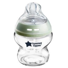 Γυάλινο βρεφικό μπιμπερό Tommee Tippee Easi-Vent, 150 ml.