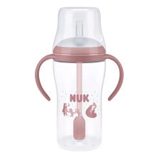 Βρεφικό μπιμπερό για χυμό με καλαμάκι Nuk Perfect Match+, Temperature Control, 260 ml.