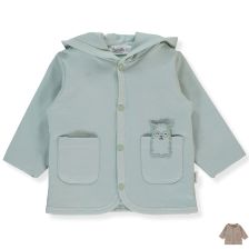 Βρεφικό μπουφάν Bebetto Cute Lama, με κουκούλα, 3-24 μηνών, K4615.